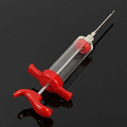 30ml BBQ Meat Marinade Sauce Seasoning Syringe Injector DailySale