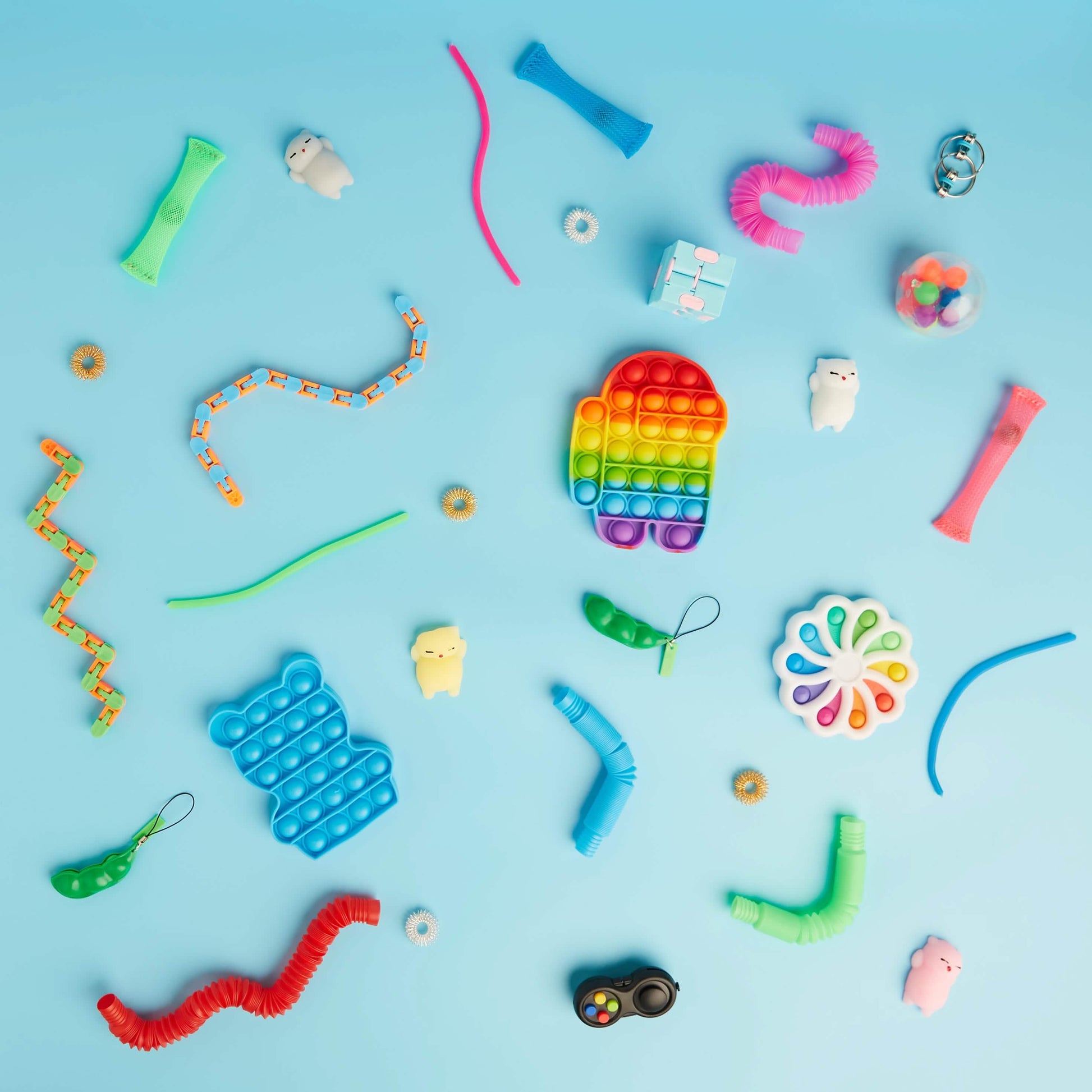 31-Piece: Fidget Sensory Toy Set - Stress Relief for Kids and Adults DailySale