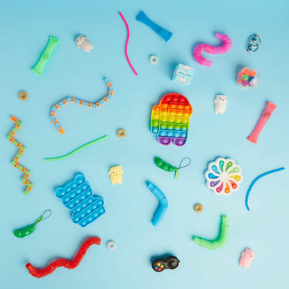 31-Piece: Fidget Sensory Toy Set - Stress Relief for Kids and Adults DailySale