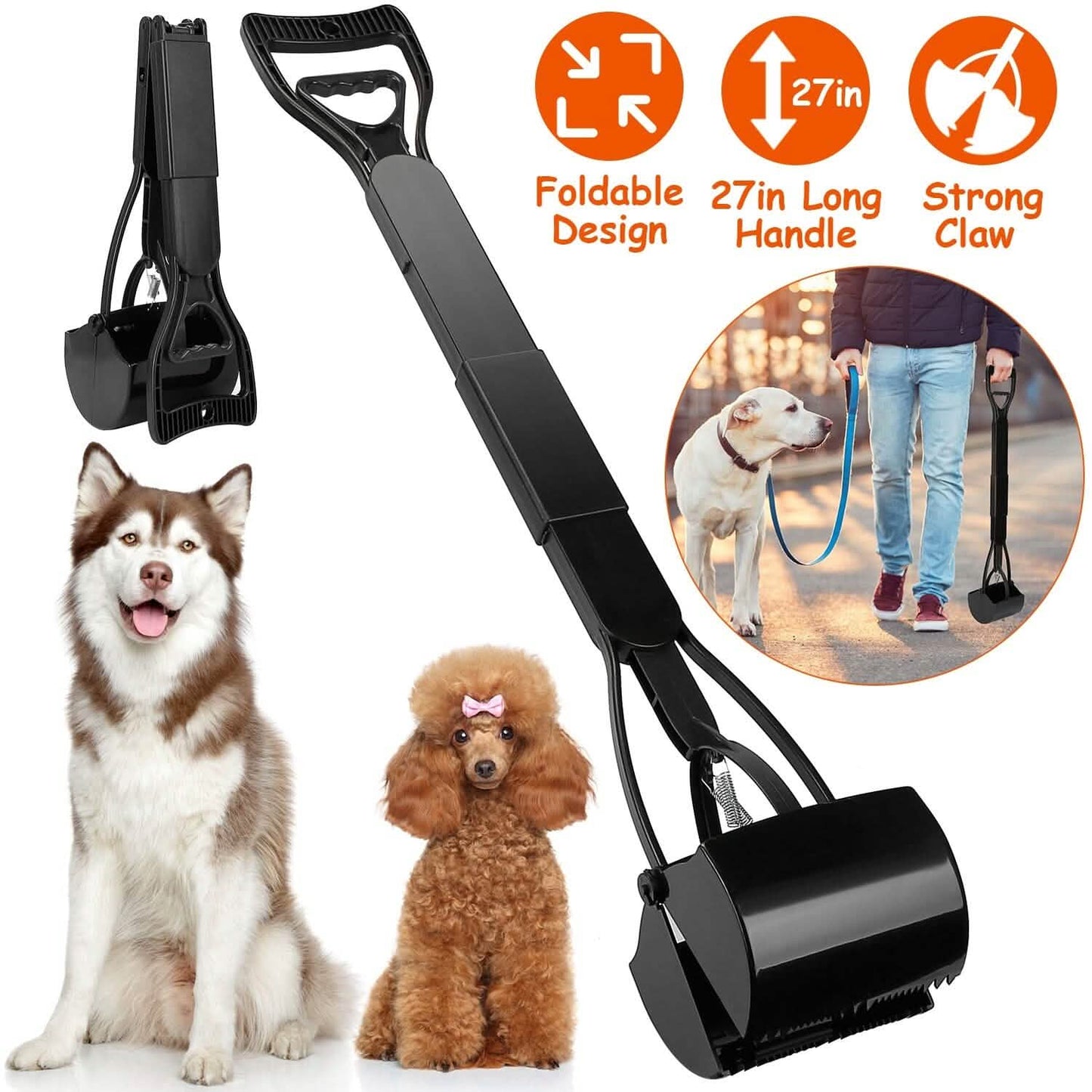 31.5-Inch Pet Pooper Scooper DailySale