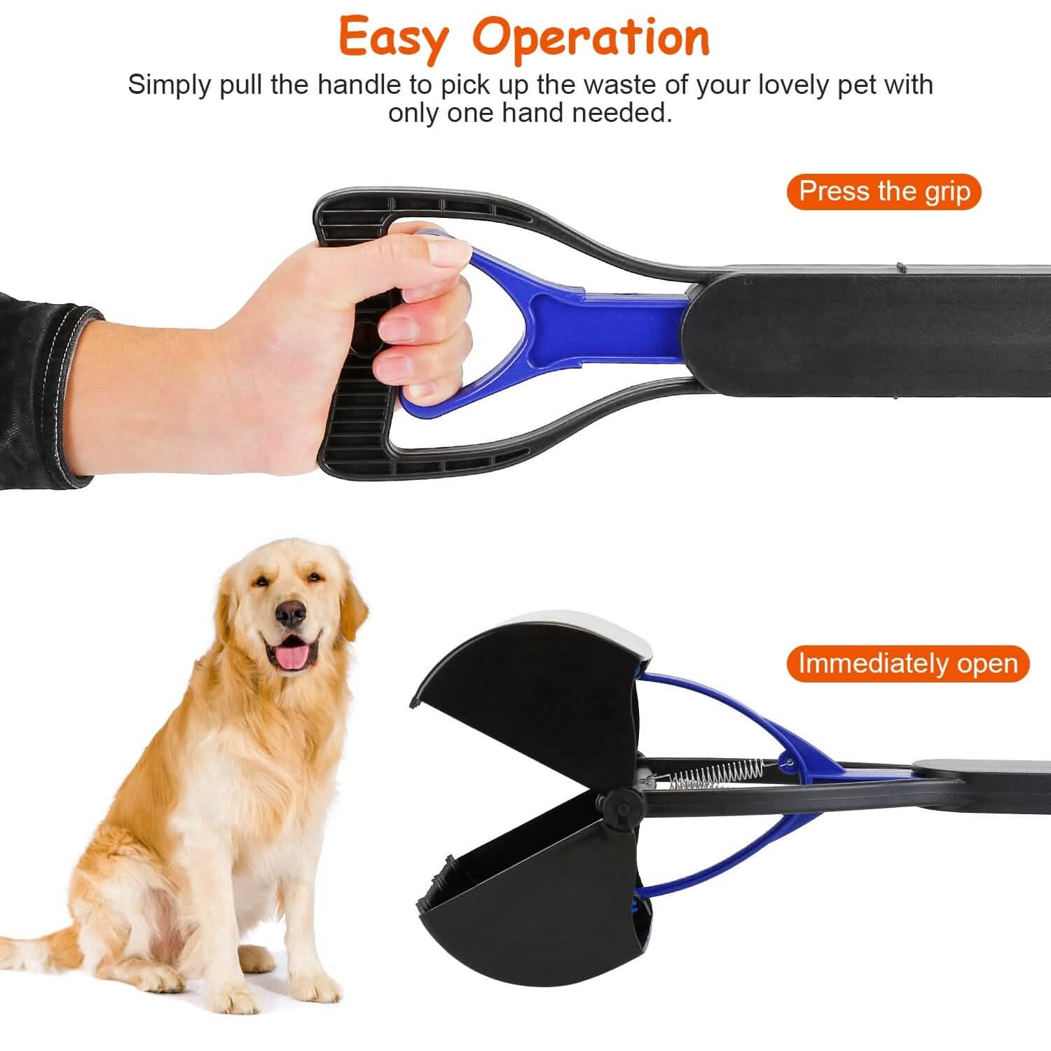 31.5-Inch Pet Pooper Scooper DailySale