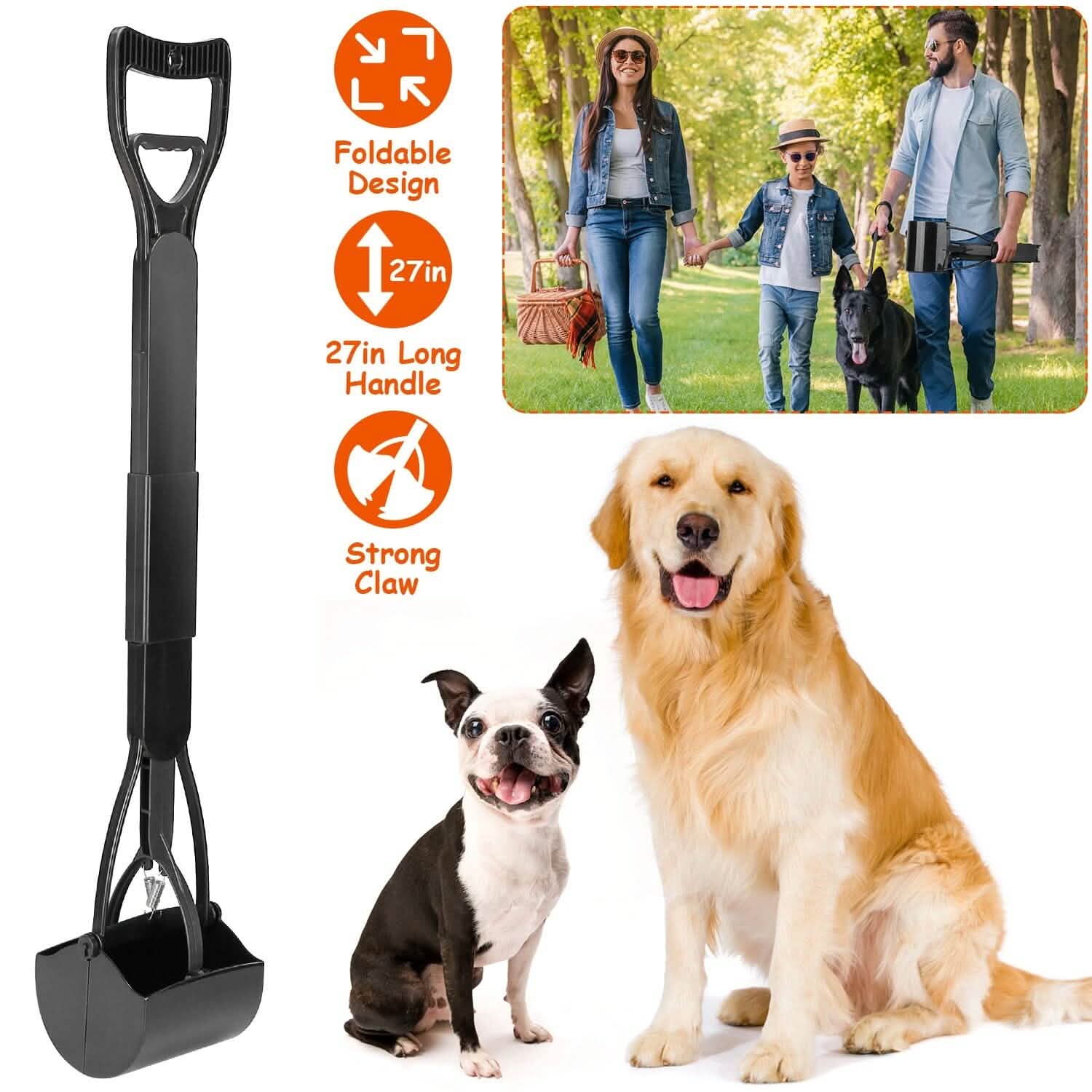 31.5-Inch Pet Pooper Scooper DailySale