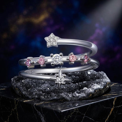 925 Sterling Silver CZ Pavé Ring Bids.com