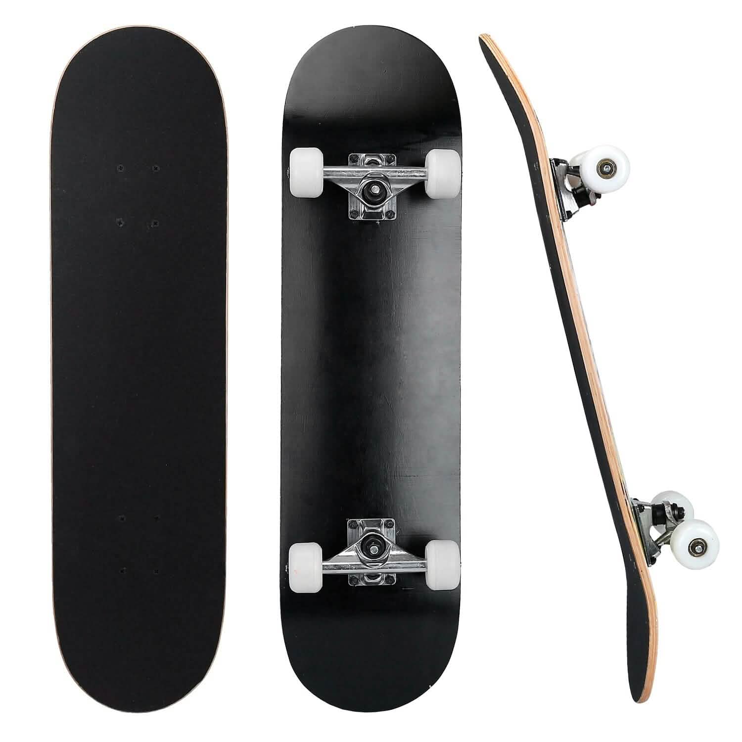 31x8in 9 Layers Maple Concave Skateboard DailySale