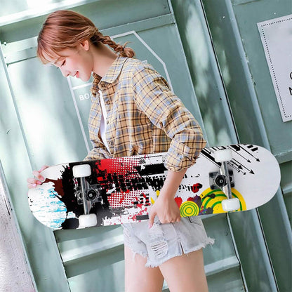 31x8in 9 Layers Maple Concave Skateboard DailySale