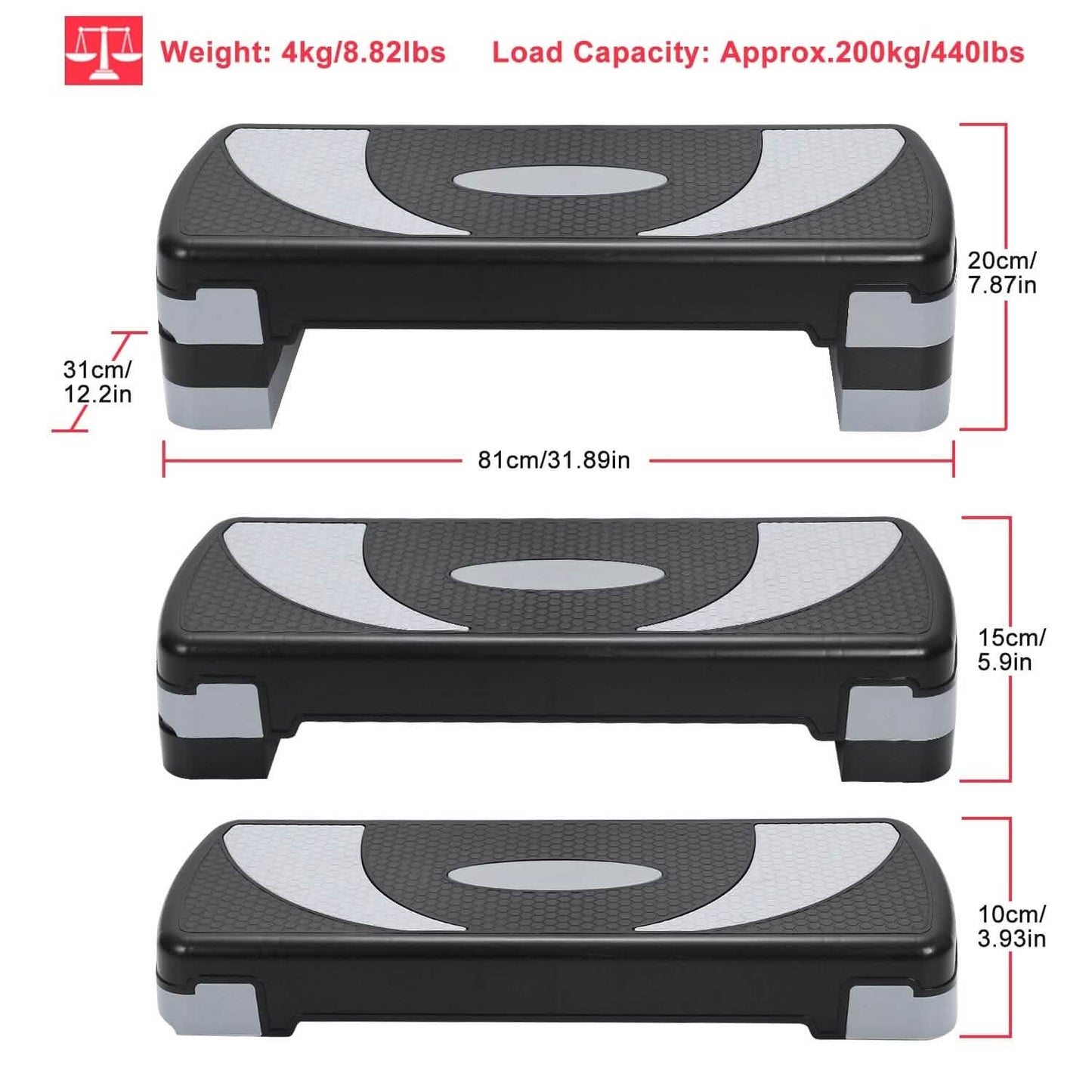 32-Inch Fitness Aerobic Stepper DailySale