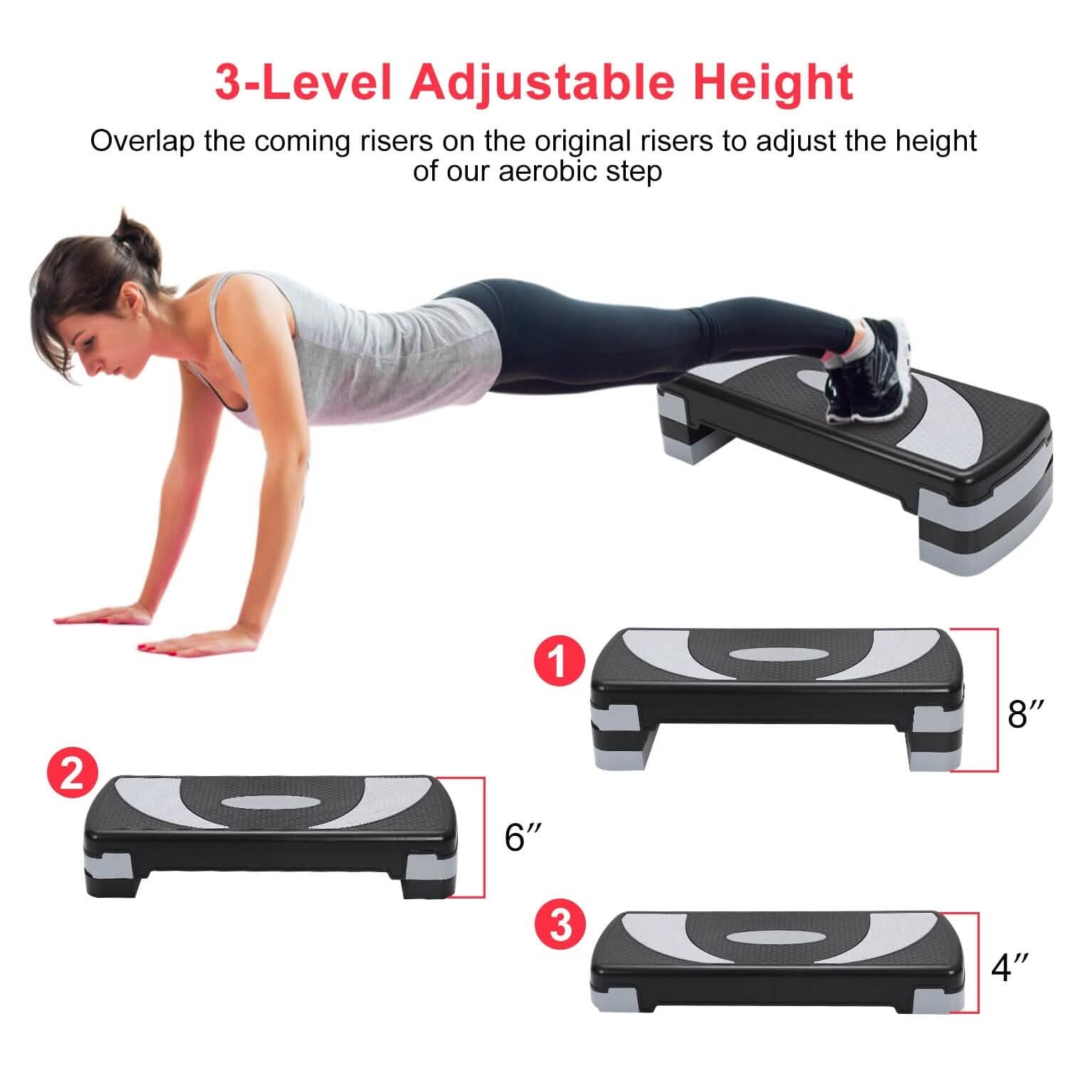 32-Inch Fitness Aerobic Stepper DailySale