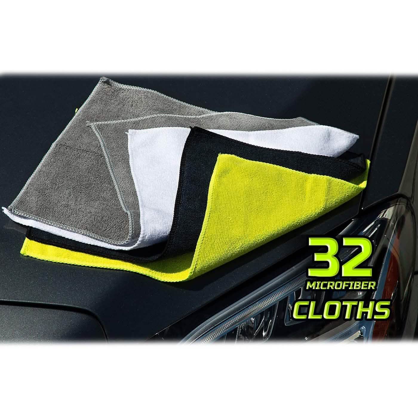 32-Pack: OxGord Microfiber Cleaning Cloth DailySale