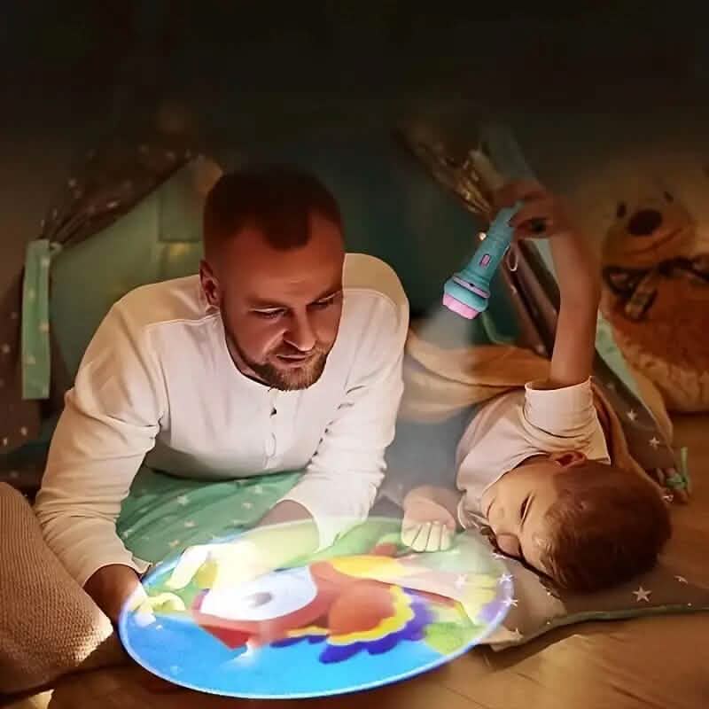 32 Patterns Flashlight Projector Cognitive Toy DailySale