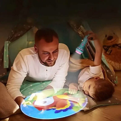 32 Patterns Flashlight Projector Cognitive Toy DailySale