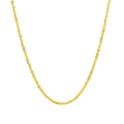 10k Yellow Gold Sparkle Chain 1.50 mm) Bids.com