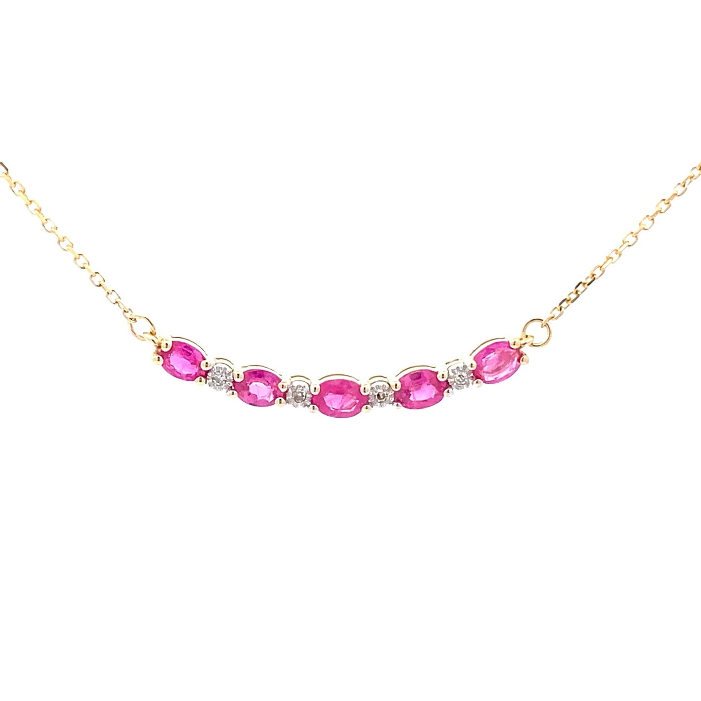 .73ct Ruby Diamond Fashion Pendants 10KT Yellow Gold Bids.com