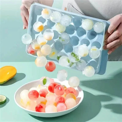 33 Round Shape Ice Cube Maker Tray DailySale
