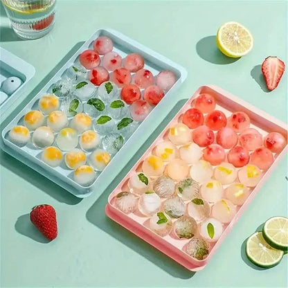 33 Round Shape Ice Cube Maker Tray DailySale