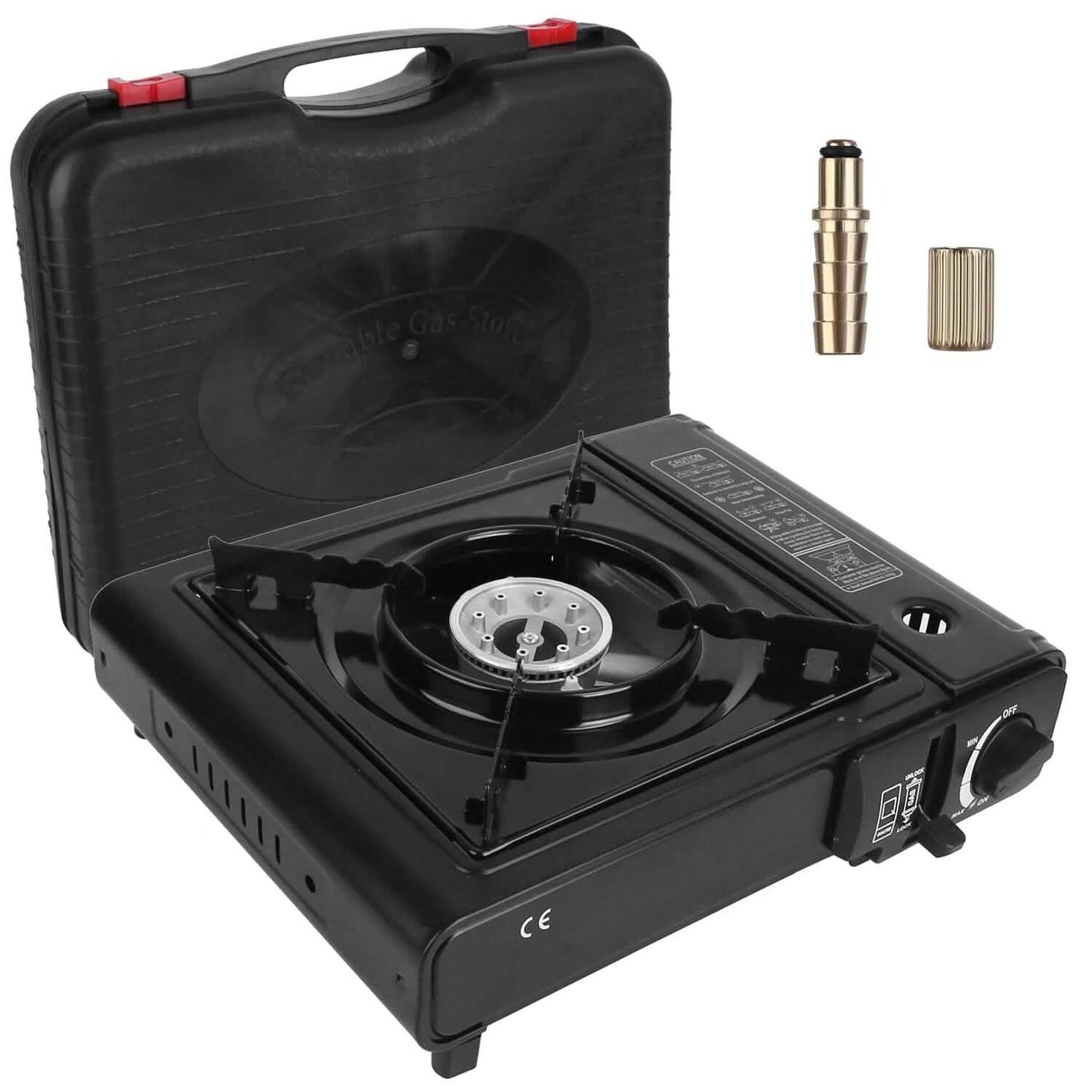 3300W Portable Camping Stove Butane Canister Dual Fuel Burner DailySale