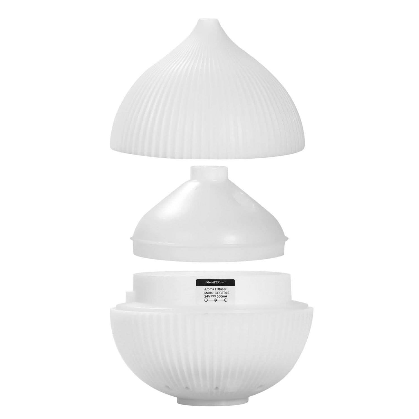330ml Cool Mist Humidifier with 7 Color LED Lights DailySale