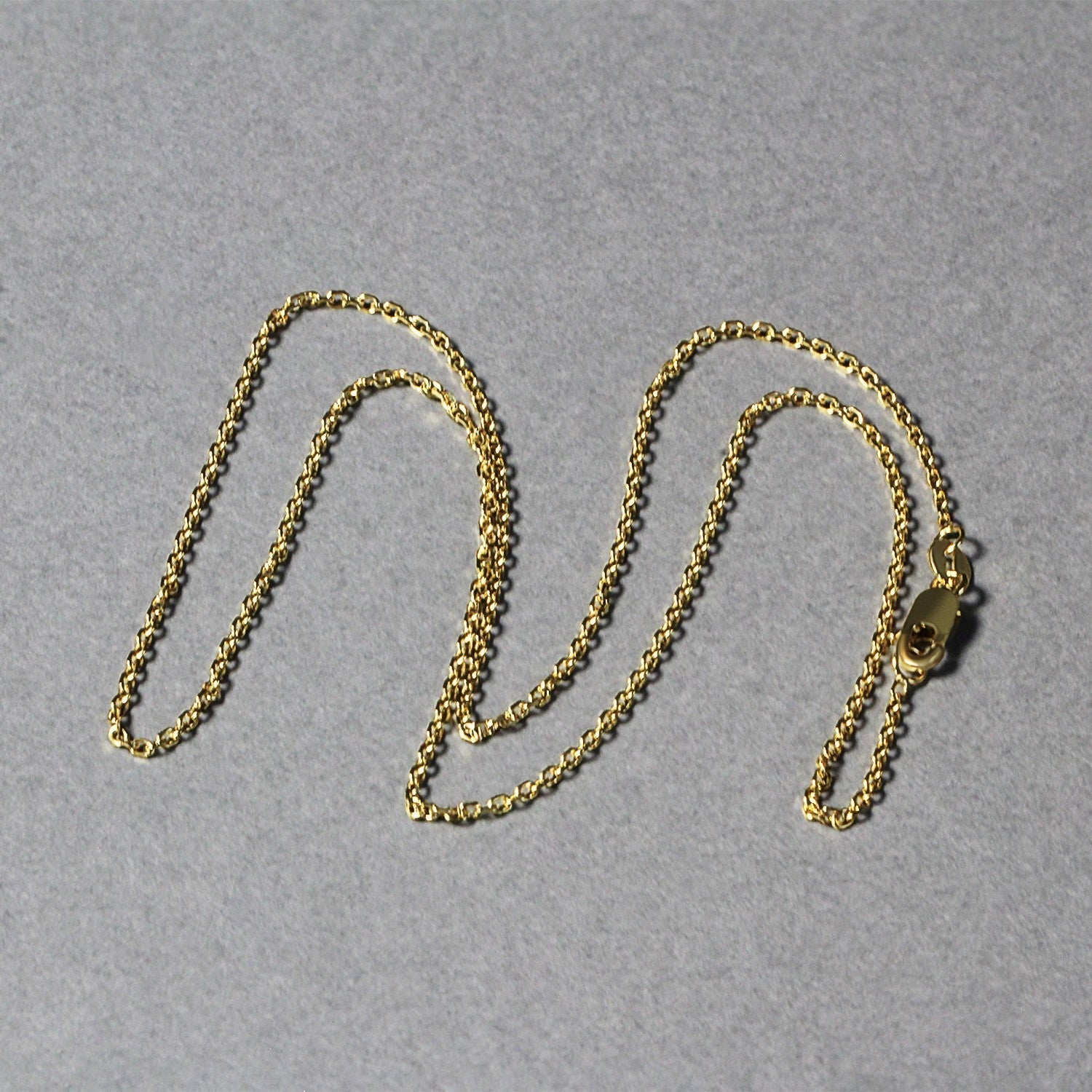 14k Yellow Gold Diamond Cut Cable Link Chain 1.4mm Bids.com