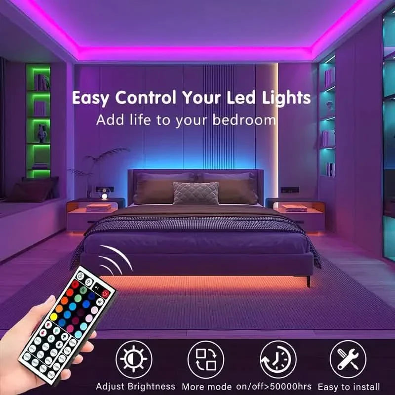 33Ft LED Strip Lights with IR 44 Key Remote DailySale