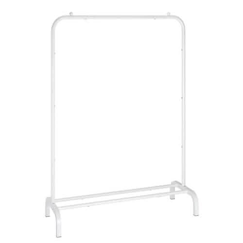 33Lbs Loading Garment Racks Freestanding with Bottom Shelf DailySale