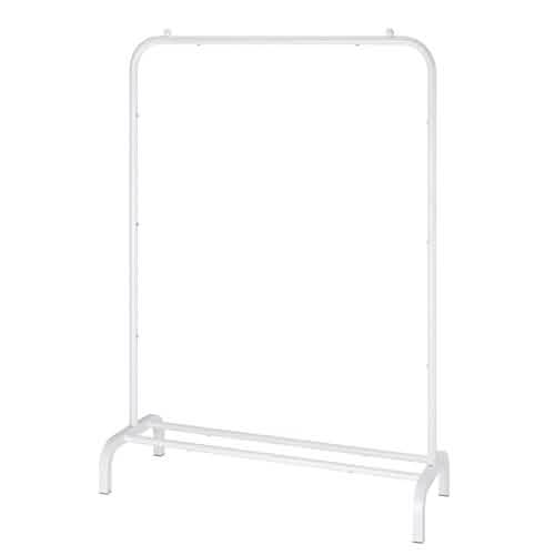 33Lbs Loading Garment Racks Freestanding with Bottom Shelf DailySale