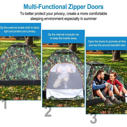 3/4 Person Instant Pop Up Dome Tent DailySale