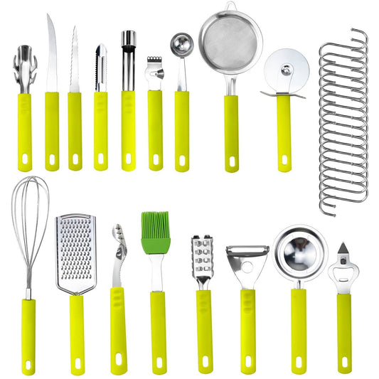 34-Pieces Set: Stainless Steel Kitchen Gadget Tools Set DailySale