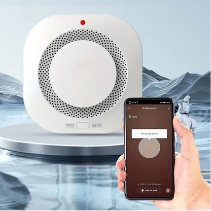 WiFi Smoke Alarm – Smart Fire Detector for Home & Business DailySale