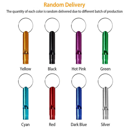 35-Pieces: Emergency Whistle Extra Loud with Key Chain Ring DailySale