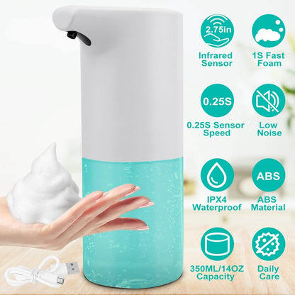 350 ML/14 Oz Automatic Foam Soap Dispenser DailySale