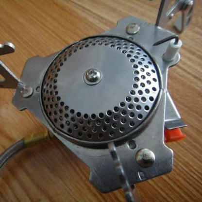 3500W Portable Foldable Outdoor Camping Picnic Gas Burner Steel Stove DailySale