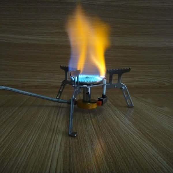 3500W Portable Foldable Outdoor Camping Picnic Gas Burner Steel Stove DailySale