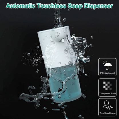 350ml Automatic Foam Soap Dispenser Rechargeable Touchless DailySale