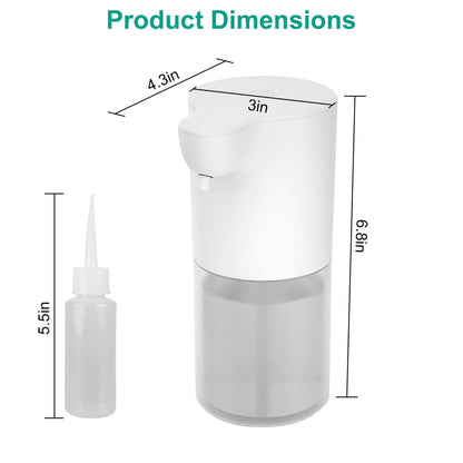 350ml Automatic Foam Soap Dispenser Rechargeable Touchless DailySale