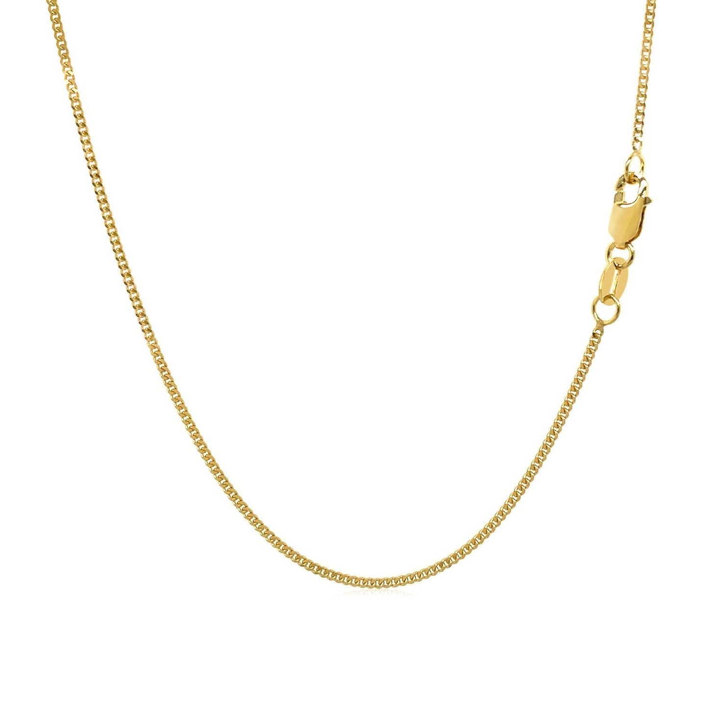 10k Yellow Gold Gourmette Chain 1.0mm Bids.com