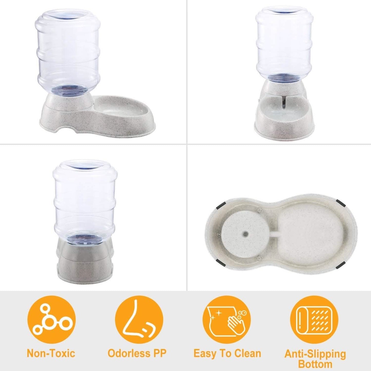 3.5L/1 Gal Pet Water Dispenser Self-Dispensing DailySale
