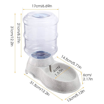3.5L/1 Gal Pet Water Dispenser Self-Dispensing DailySale