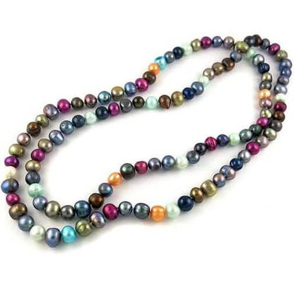 36" Freshwater Pearl Endless Necklace DailySale