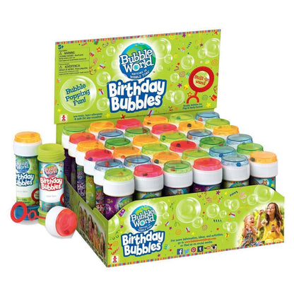 36-Pack: Bubble World Fun Bubble Bottles DailySale