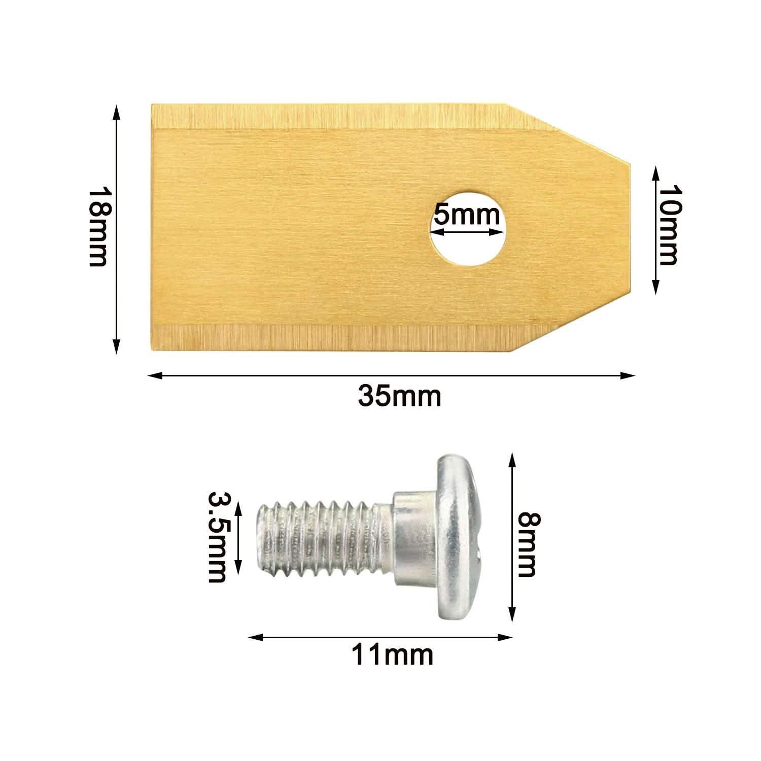 36-Pieces: Replacement Lawn Mower Blade DailySale
