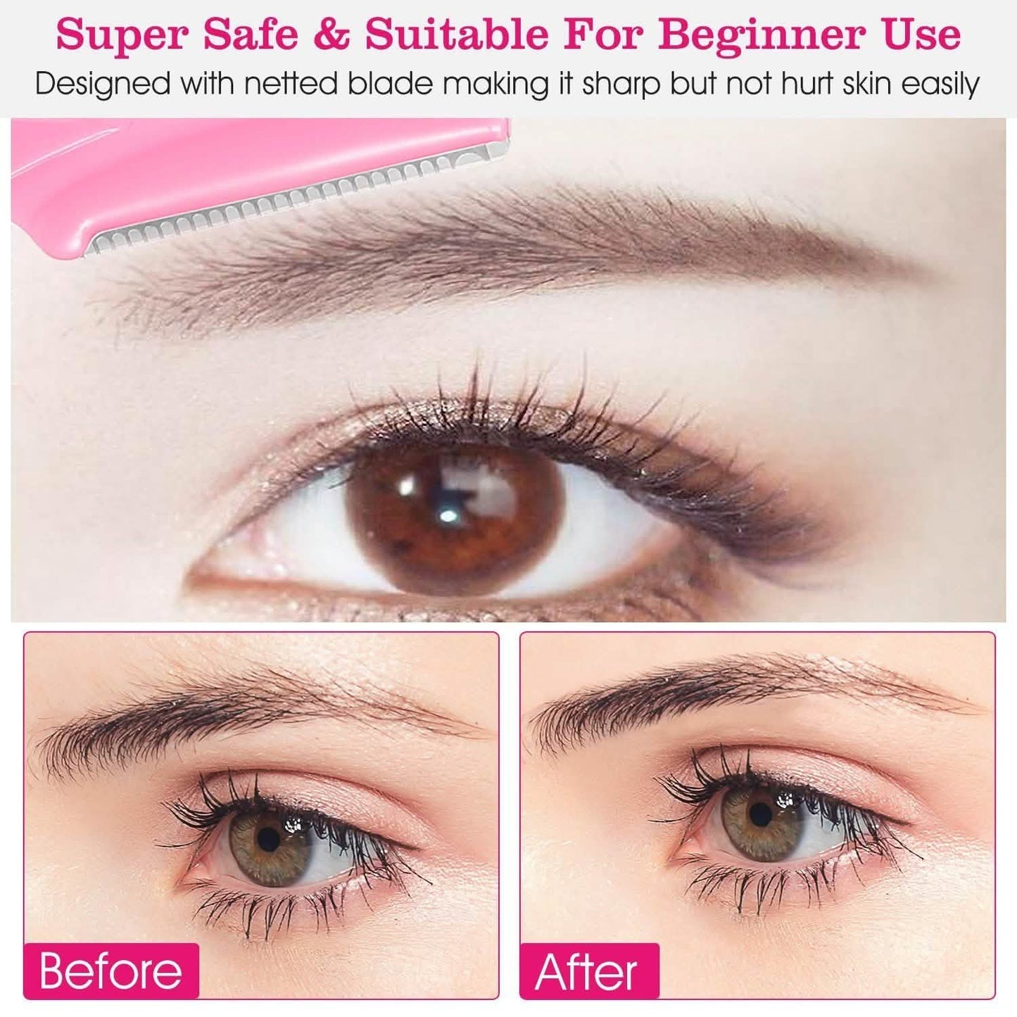 36-Pieces: Women Eyebrow Razor Trimmer DailySale