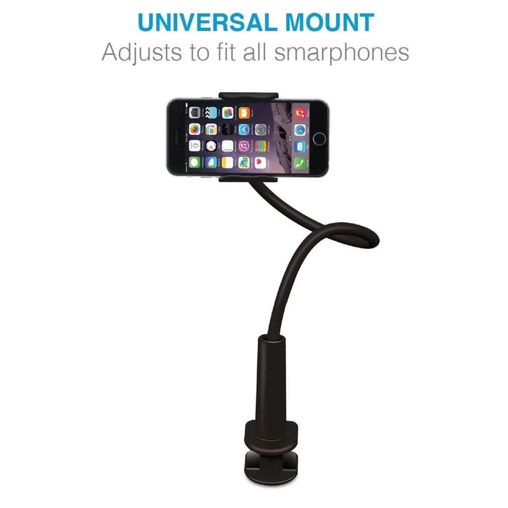 360 Adjustable Universal Gooseneck Smartphone Stand DailySale