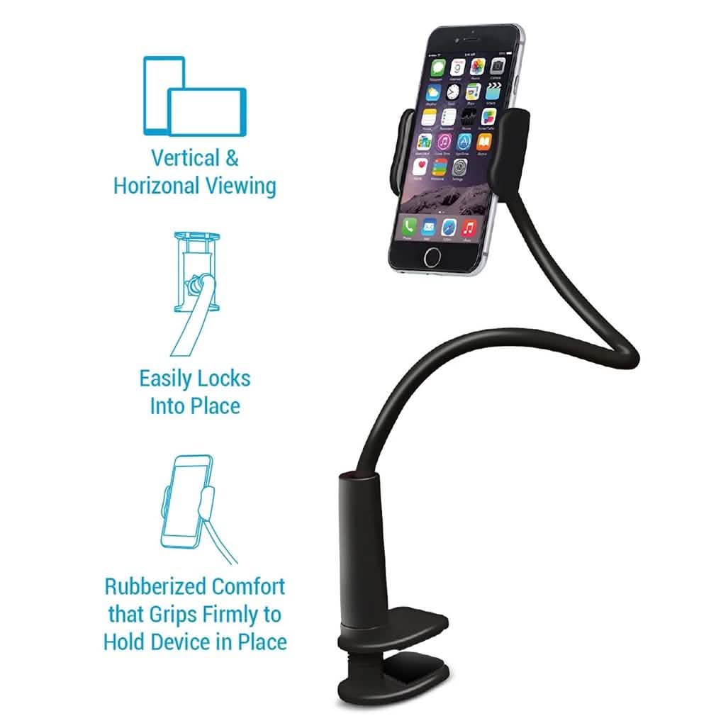 360 Adjustable Universal Gooseneck Smartphone Stand DailySale