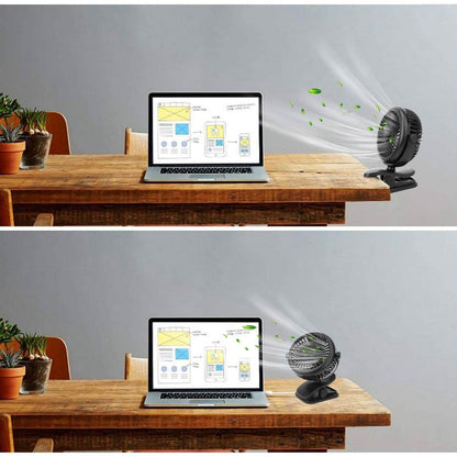 360 Degree Clip On Fan Quiet Rechargeable DailySale