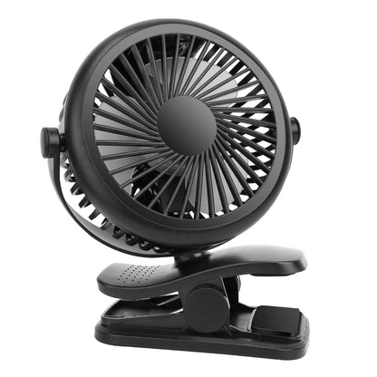 360 Degree Clip On Fan Quiet Rechargeable DailySale