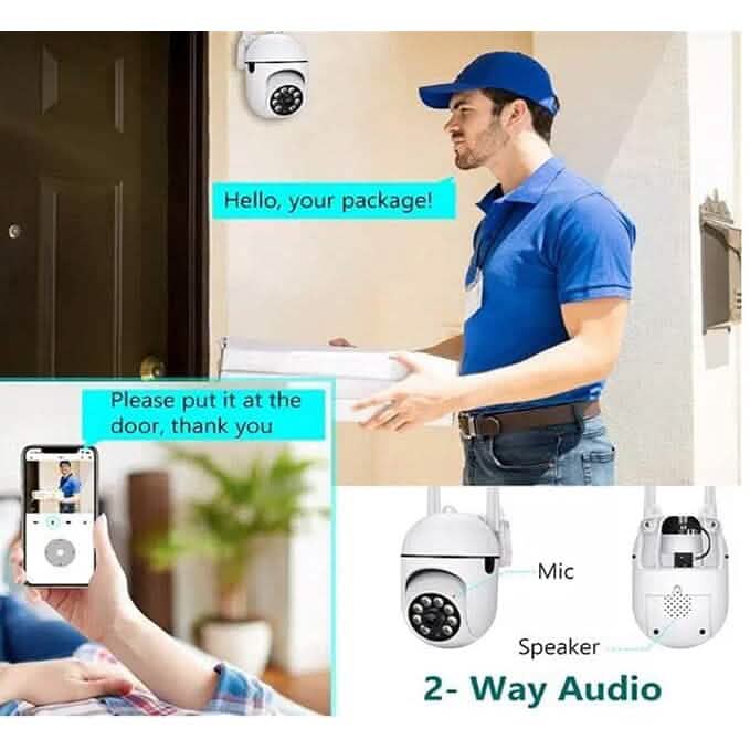 360 Full HD Wi-fi Wireless IP CCTV Security Camera DailySale