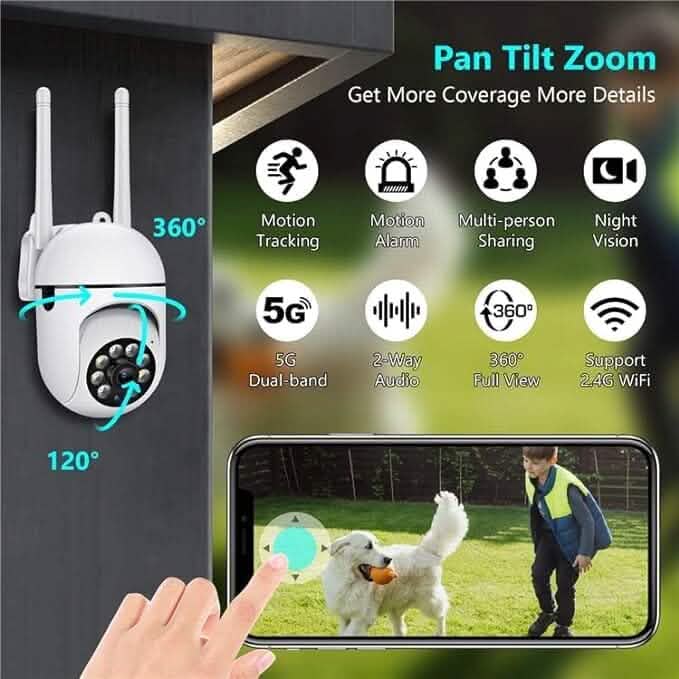 360 Full HD Wi-fi Wireless IP CCTV Security Camera DailySale