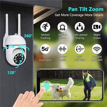 360 Full HD Wi-fi Wireless IP CCTV Security Camera DailySale