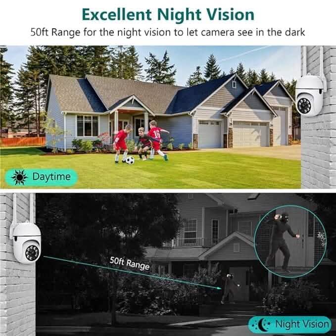 360 Full HD Wi-fi Wireless IP CCTV Security Camera DailySale