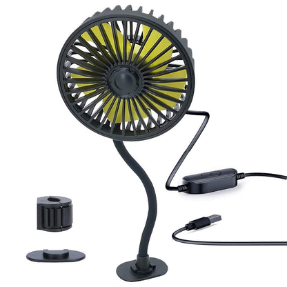 360 º Rotatable Car Cooling Fan with 3 Speeds DailySale