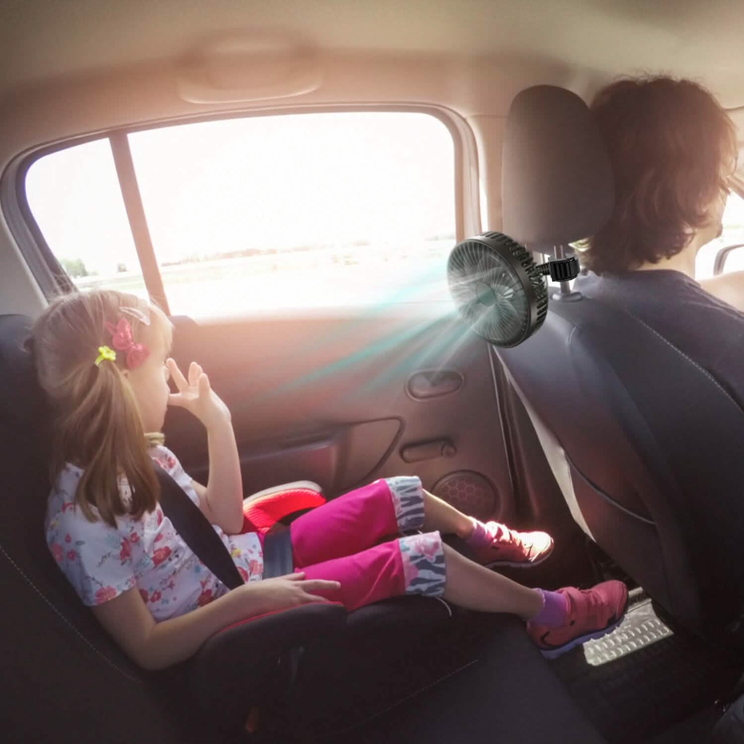 360 º Rotatable Car Cooling Fan with 3 Speeds DailySale